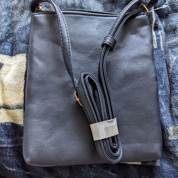 Le Grenier blank and brown purse - Picture 2 of 2